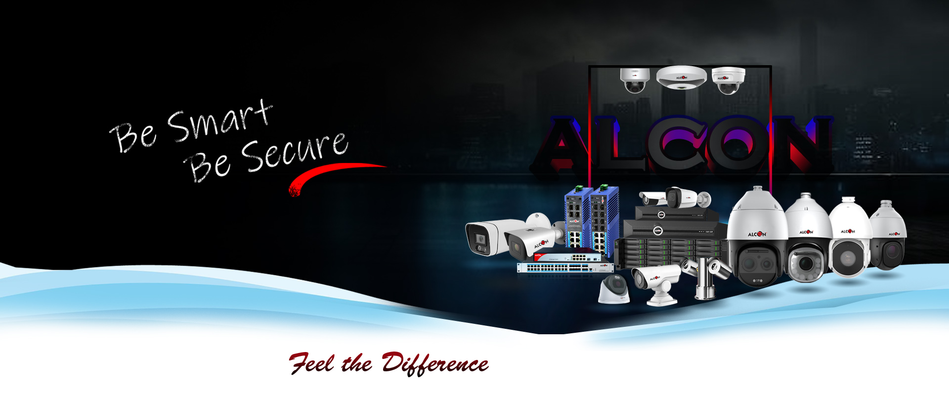 Alcon Link Network Camera and NVR for Security Surveillance System